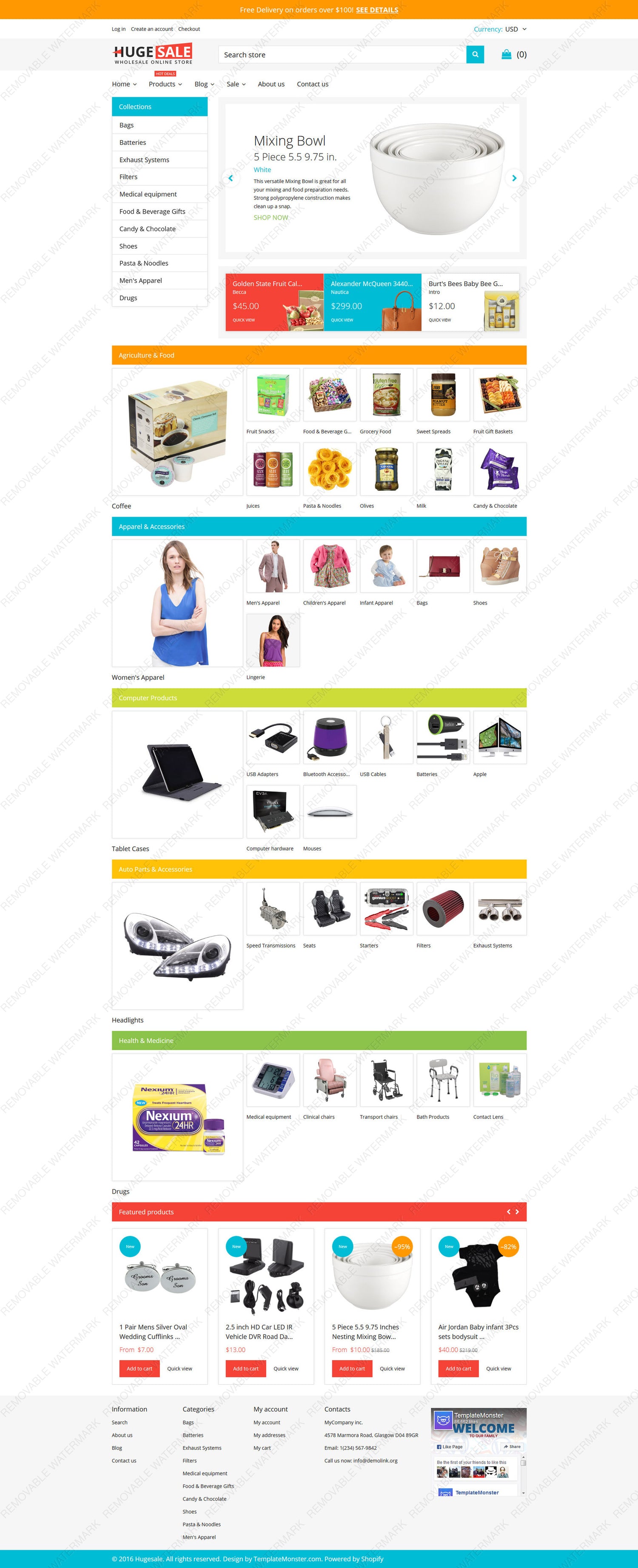 Shopify Themes - GoWebBaby.Com