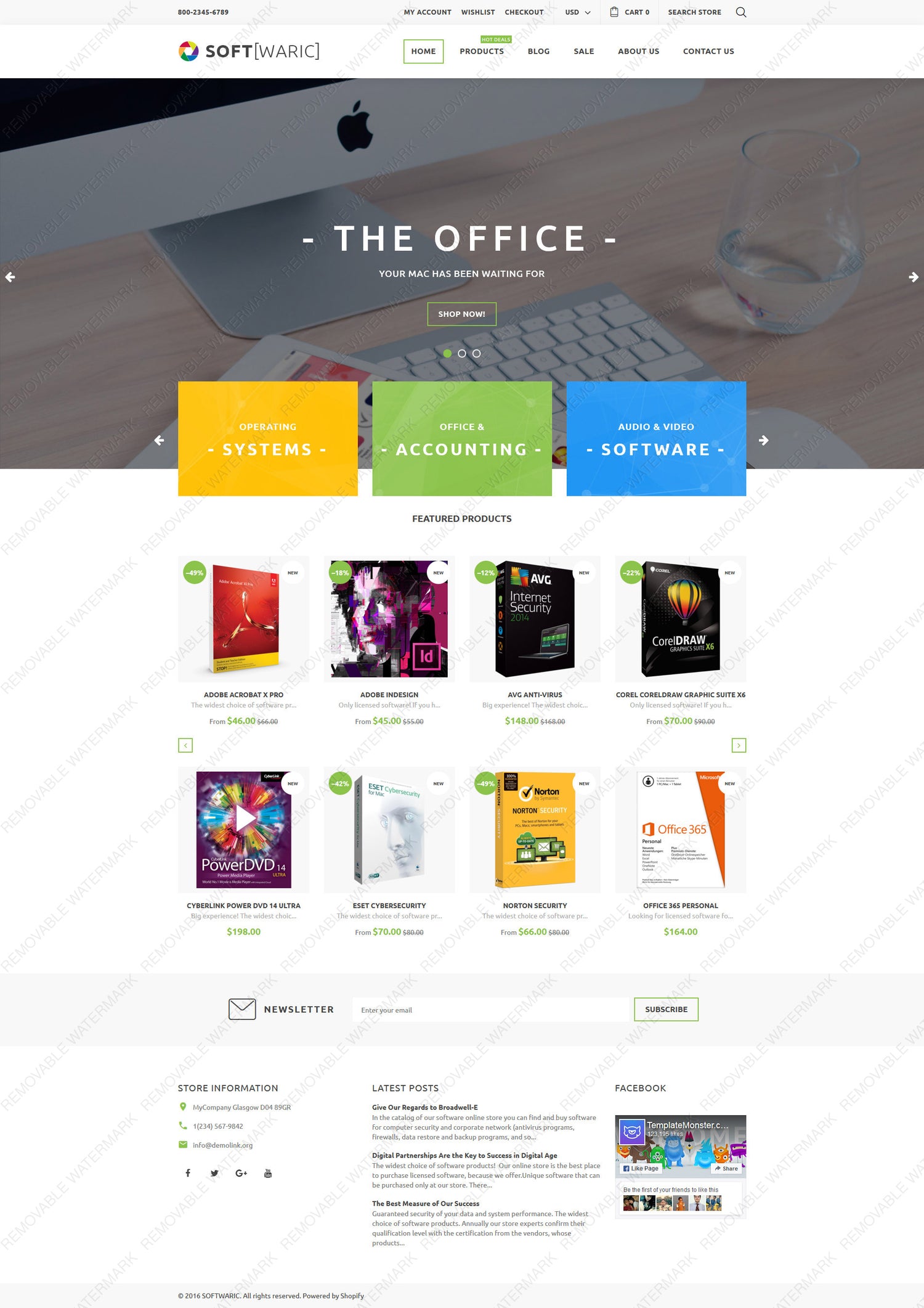 Shopify Themes - GoWebBaby.Com