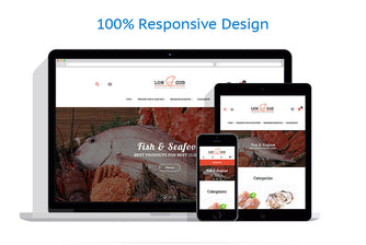 Seafood Magento Website Design - GoWebBaby.Com