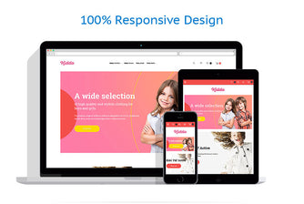 Kids Kiddo Clothing Magento Website Design - GoWebBaby.Com