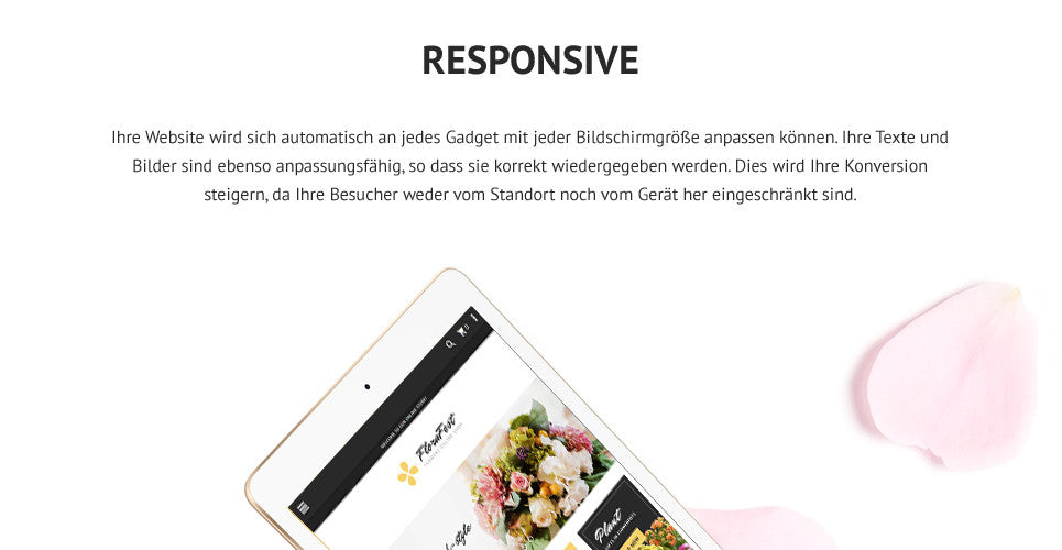 Flower Shop Online Magento Website Design - GoWebBaby.Com