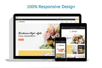Flower Shop Online Magento Website Design - GoWebBaby.Com
