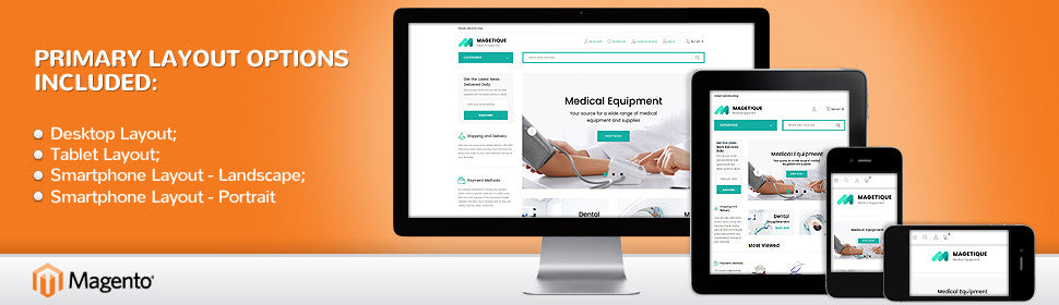 Medical Products Magento Website Design - GoWebBaby.Com