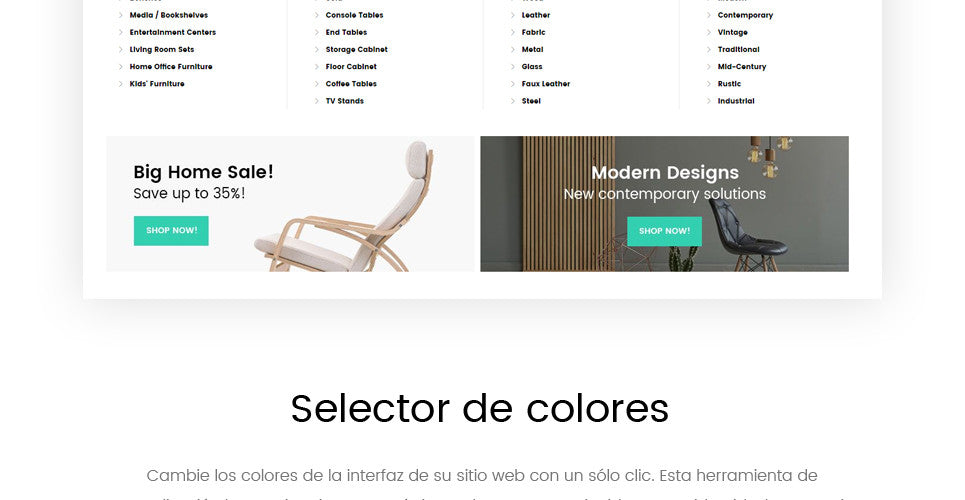 Style and Comfort Furniture Magento Website Design - GoWebBaby.Com
