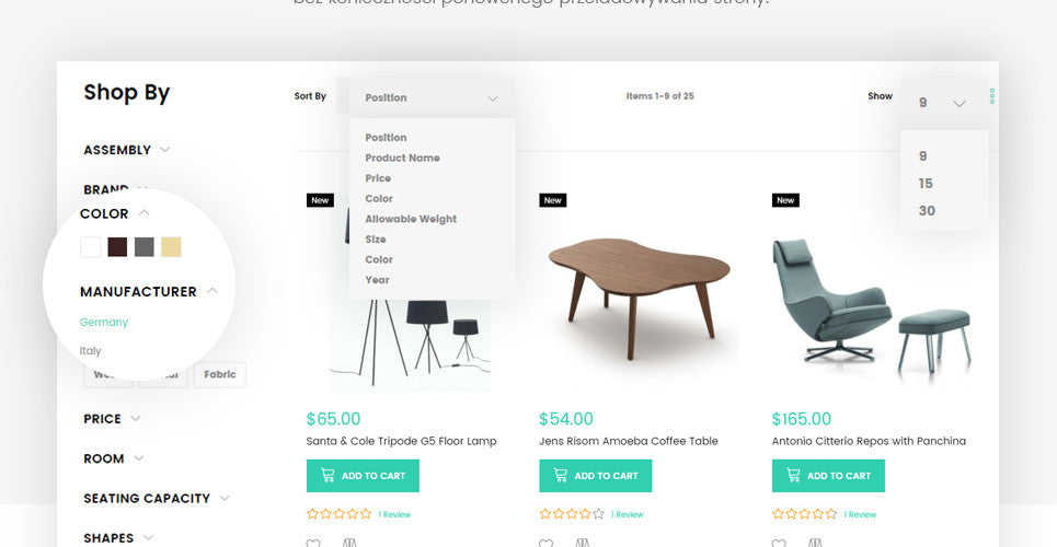 Style and Comfort Furniture Magento Website Design - GoWebBaby.Com
