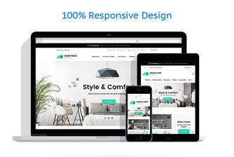 Style and Comfort Furniture Magento Website Design - GoWebBaby.Com