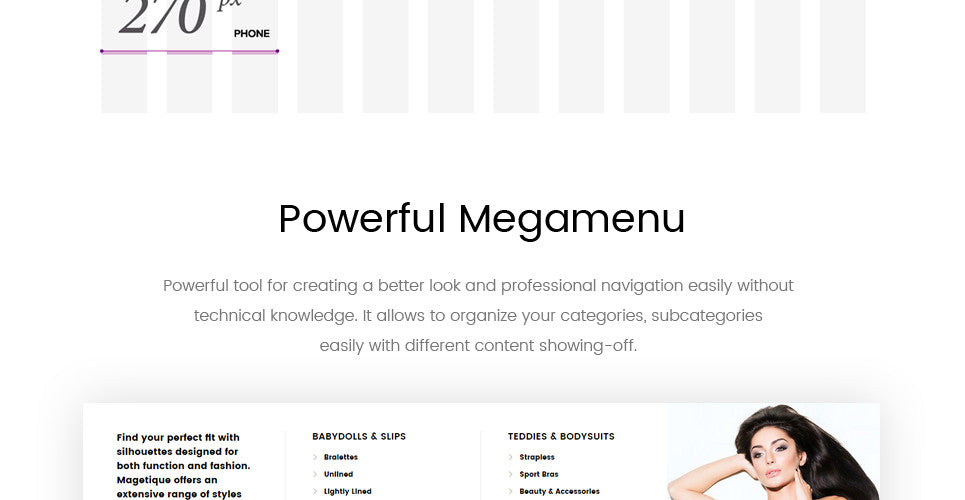 Lingerie Magento Website Design - GoWebBaby.Com