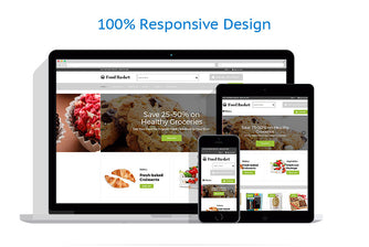 Online Food Basket - Shopify Themes - GoWebBaby.Com