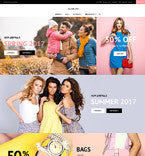 Spring Clothing Magento Website Design - GoWebBaby.Com