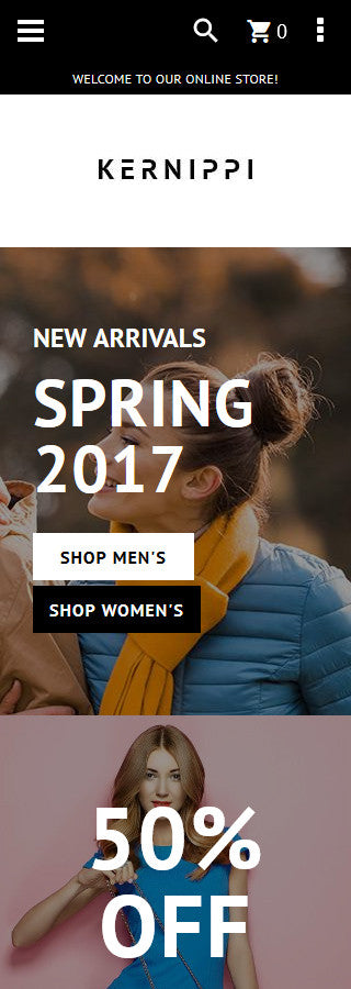 Spring Clothing Magento Website Design - GoWebBaby.Com