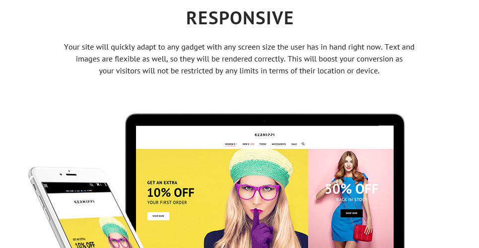 Spring Clothing Magento Website Design - GoWebBaby.Com