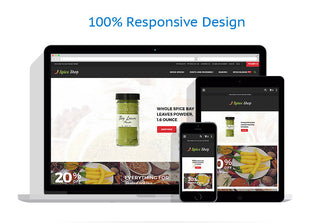 Spice Shop - Magento Website Design - GoWebBaby.Com