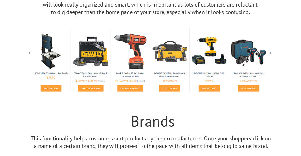 Industrial Tools - Shopify Themes - GoWebBaby.Com
