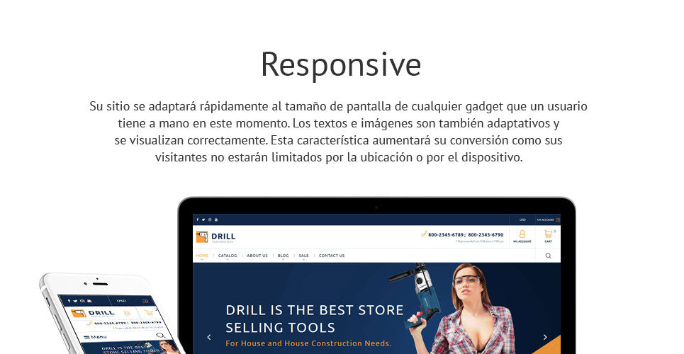 Industrial Tools - Shopify Themes - GoWebBaby.Com