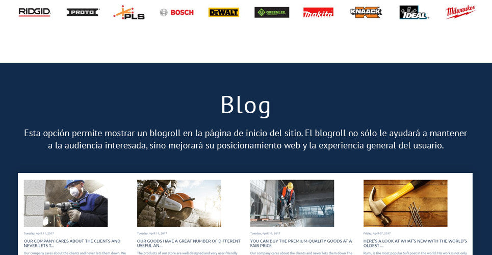 Industrial Tools - Shopify Themes - GoWebBaby.Com