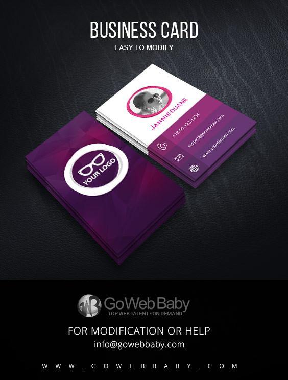 Business Card For Fashion Stylist Store - GoWebBaby.Com