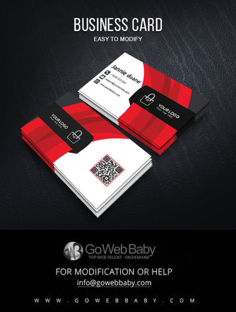 Handbag business card for website marketing - GoWebBaby.Com