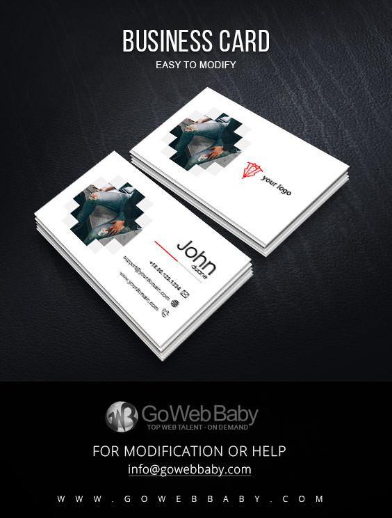 Business Card For Men's Fashion Boutique - GoWebBaby.Com