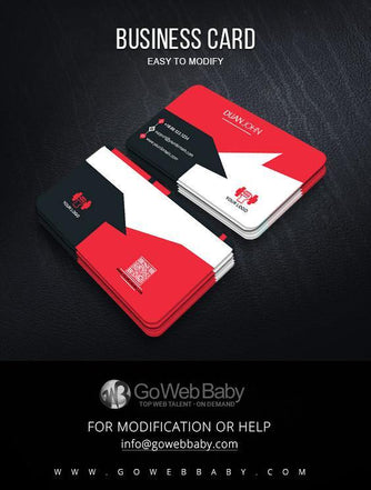 Business Card for Fitness Store - GoWebBaby.Com