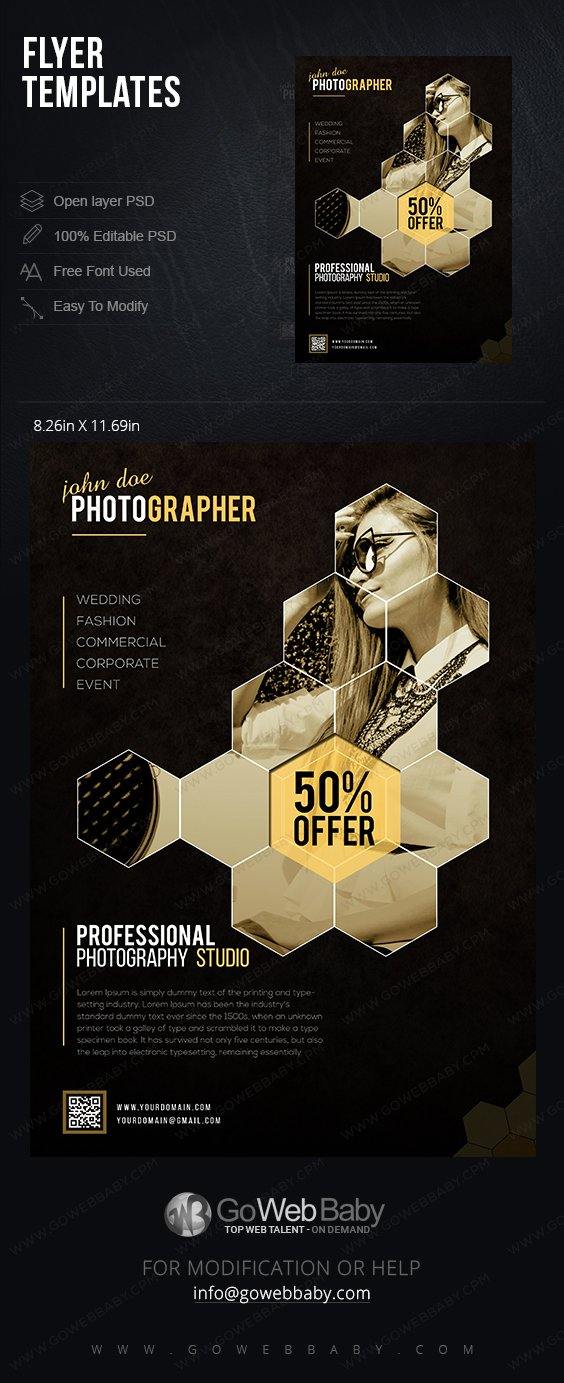 Flyer Templates - Fashion Photography For Website Marketing - GoWebBaby.Com