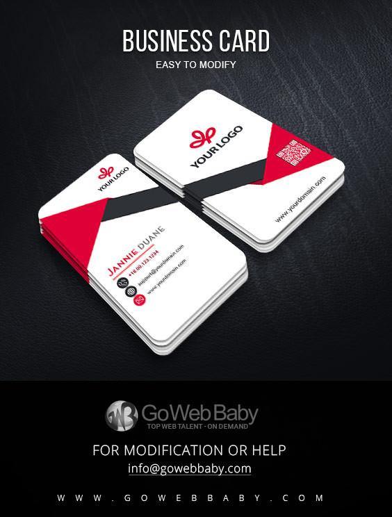 Business Card Design For Website Marketing - GoWebBaby.Com