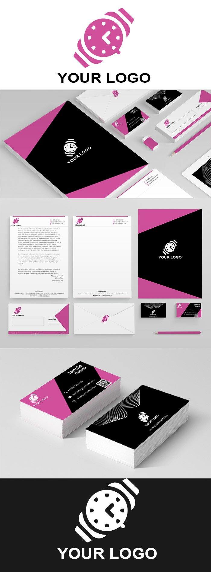Corporate kit - Handwatch For Website Marketing - GoWebBaby.Com