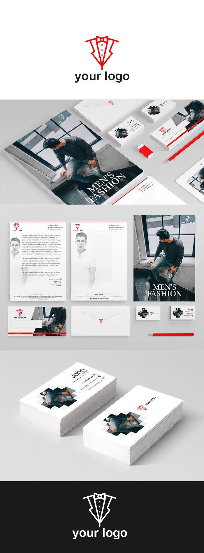 Corporate kit - Men's Fashion For Website Marketing - GoWebBaby.Com