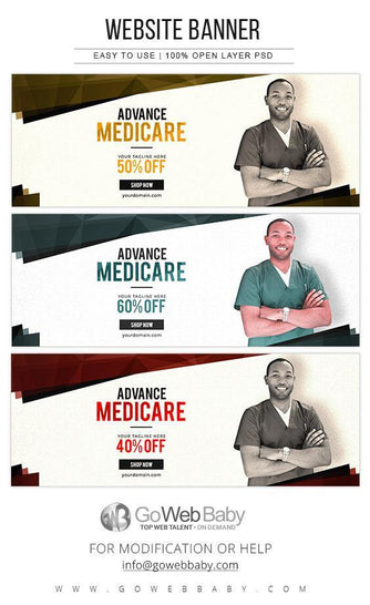 Website Banners - Health Services For Website Marketing - GoWebBaby.Com